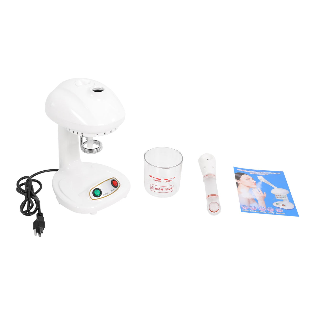 Home Steam Facial Device 450W with 360° Rotating Nozzle for Skin Care
