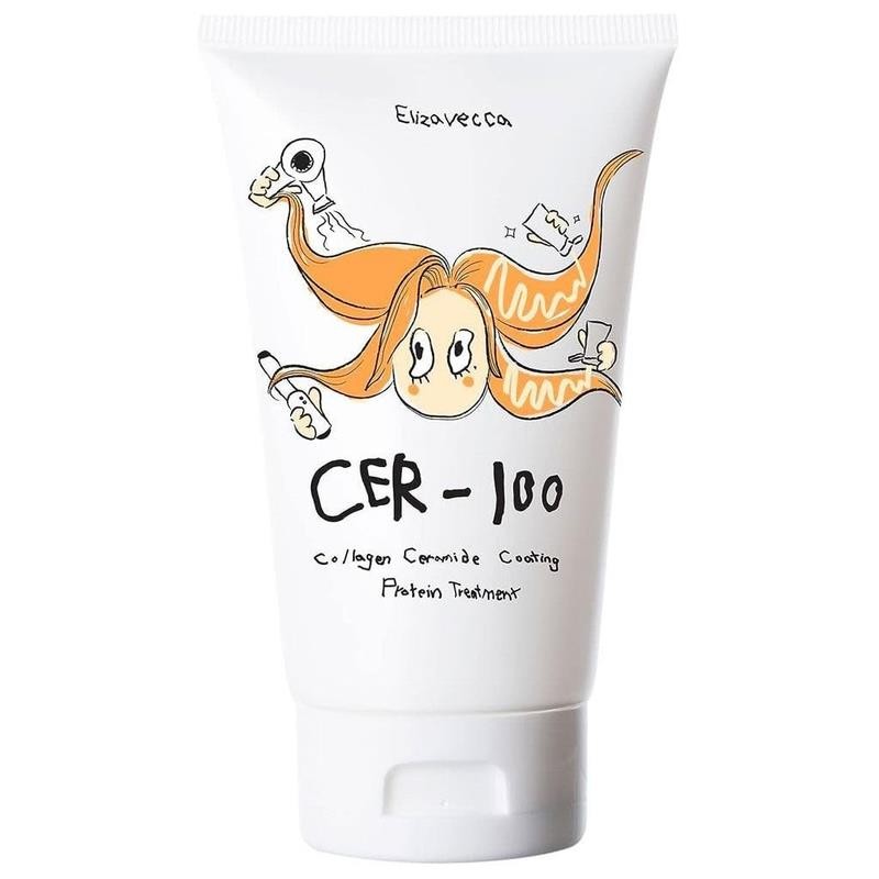 Elizavecca Cer-100 Collagen Hair Protein Treatment 100ml - Hair Repair & Nourishment