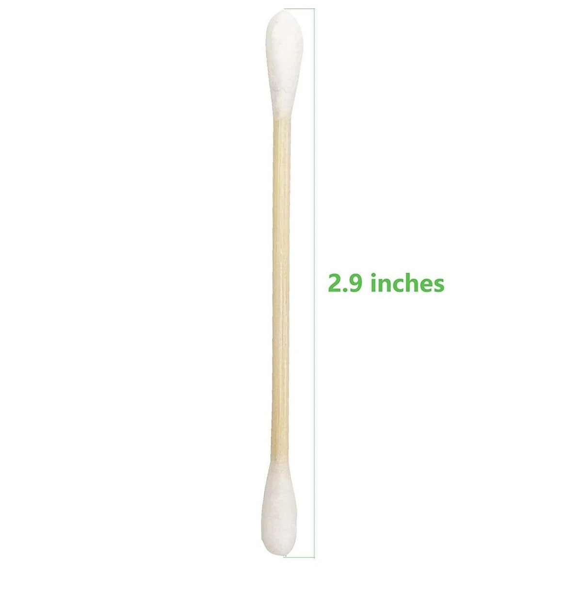 Wooden Cotton Swabs 800 Pcs - Soft Hygienic Multi-Purpose Applicators