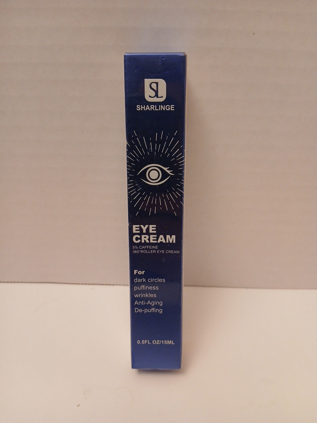 Eye Cream with 5% Caffeine and Roller Applicator - 0.5 fl oz