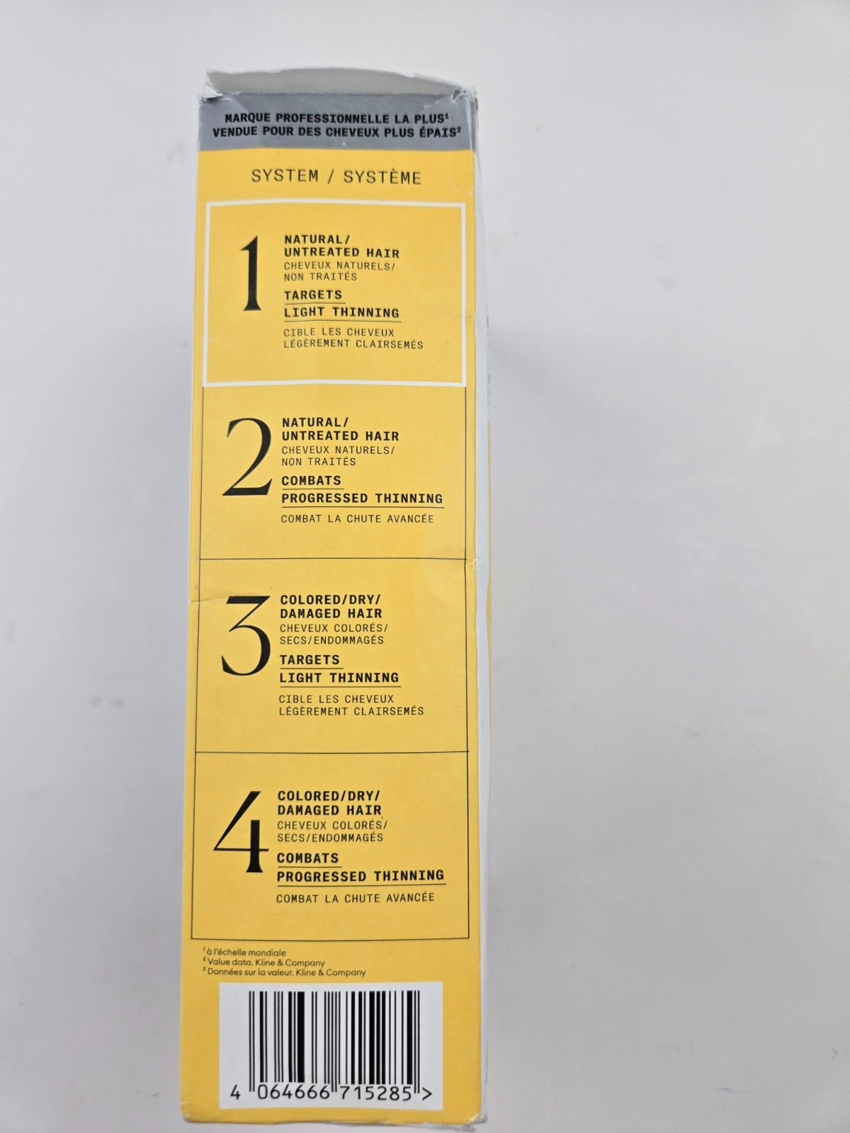 NIOXIN System 1 Hair Thickening Kit - Natural Hair with Light Thinning