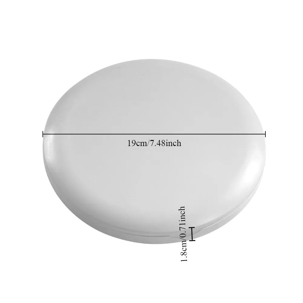 Portable Folding Makeup Mirror with LED Lights & 10X Magnification