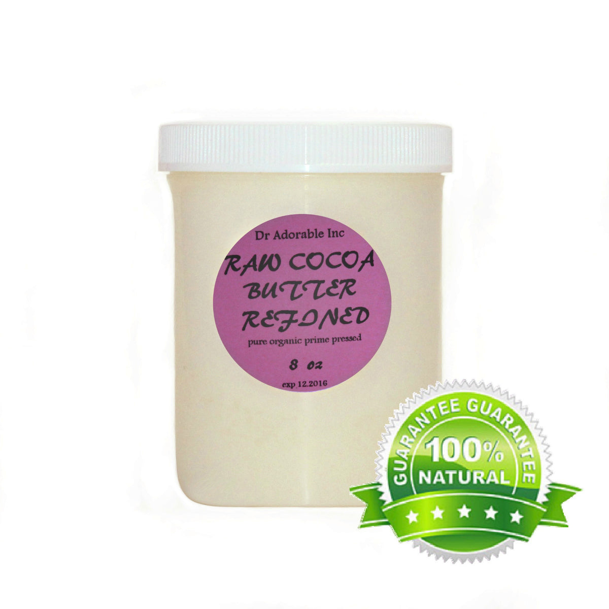 Pure Organic Cocoa Butter - Natural Skin Care