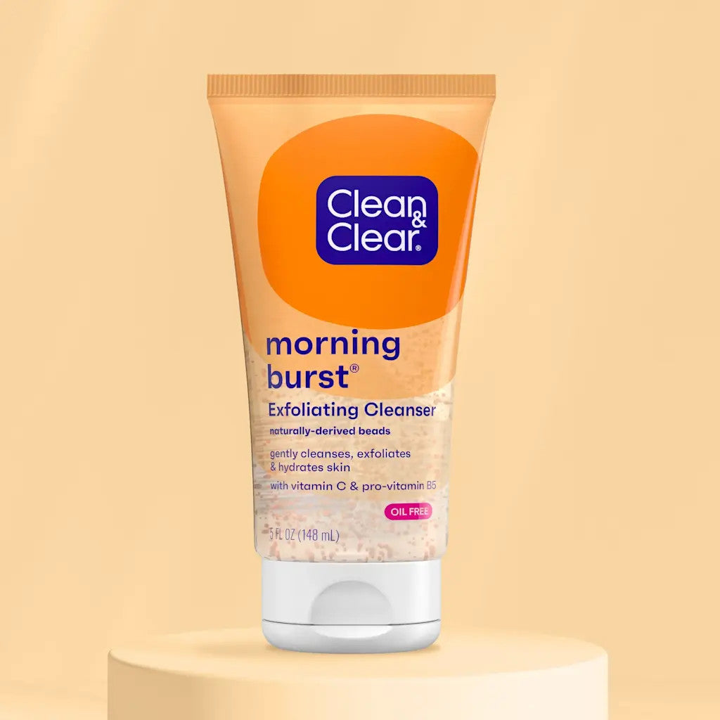 Clean&Clear Morning Burst Facial Scrub with Bursting Beads Oil-Free 5
