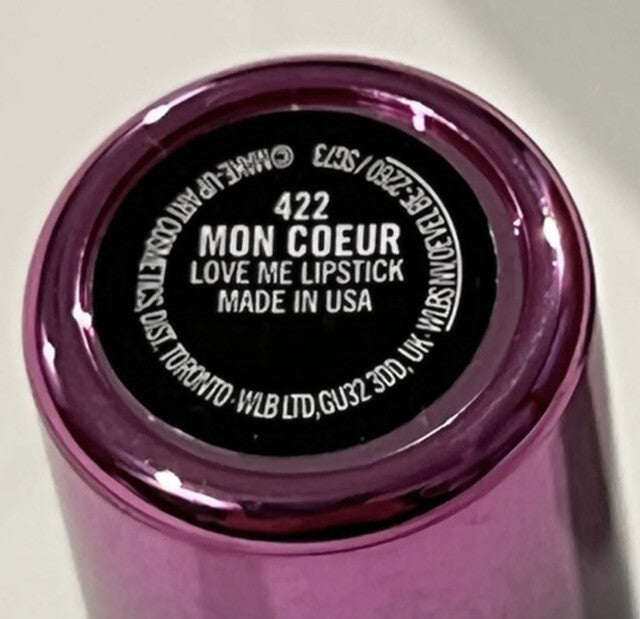 Lipstick - Mac Love Me 422 Mon Coeur Fresh & Brand New