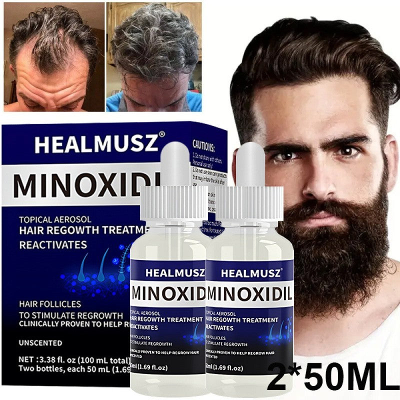 Minoxidil 5% Hair Regrowth Solution for Men, 8-Pack