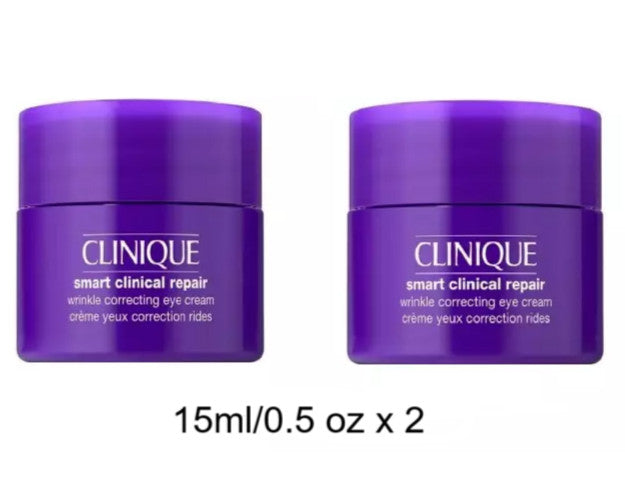 Clinique Smart Clinical Repair Wrinkle Correcting Eye Cream 0.5oz Set