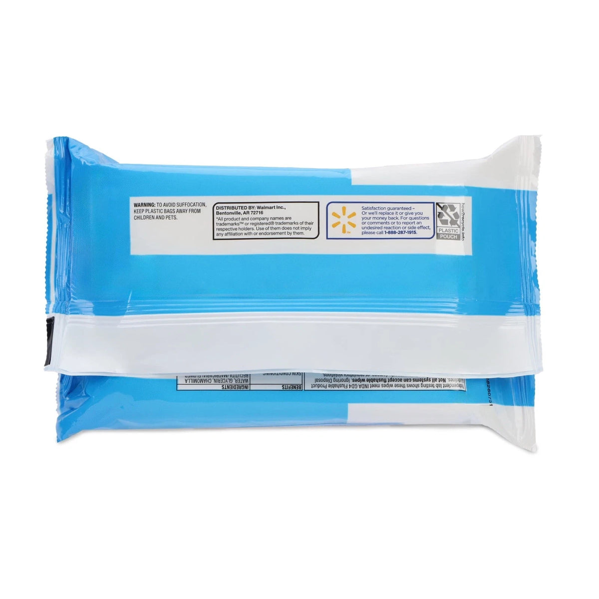 Hypoallergenic Flushable Wet Wipes with Fresh Scent - 240 Count, 5 Pack