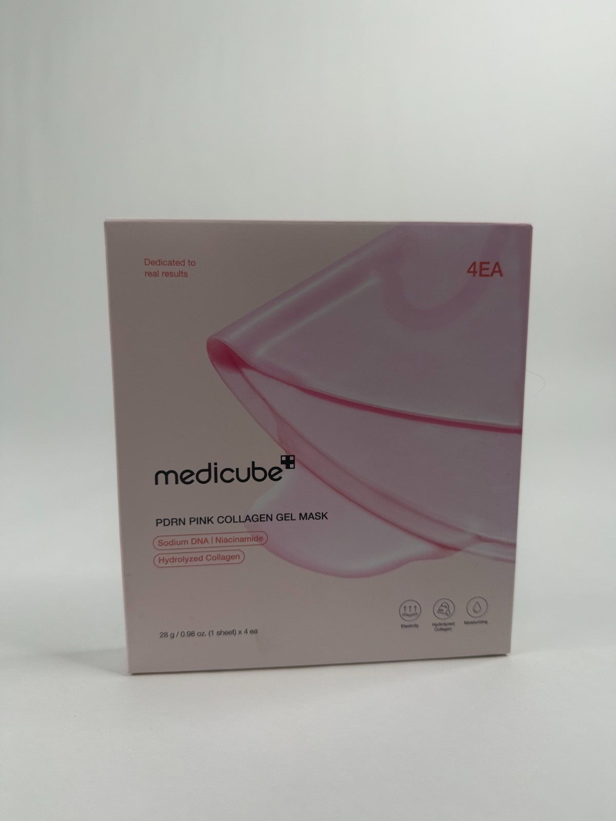 PDRN Pink Collagen Gel Mask (4-Pack)