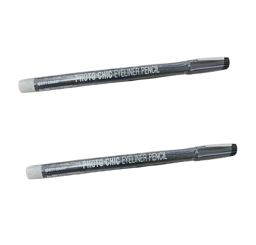 2 Pack Eyeliner Pencils - Long-Lasting, Glide-On, Deep Green Shade