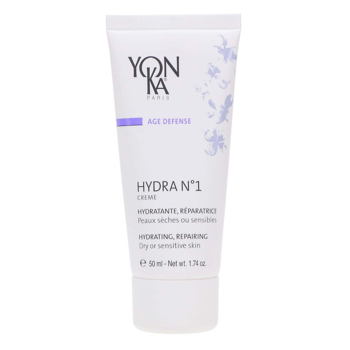 Hydrating Face Cream for Dry Skin with Hyaluronic Acid & Shea Butter - 1.74 oz