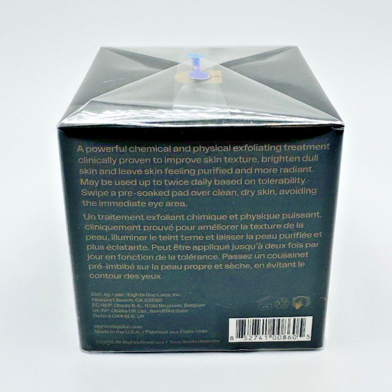 EIGHTH DAY The Resurfacing Tonic Pads – PHA/AHA Exfoliating ~ 45 Count