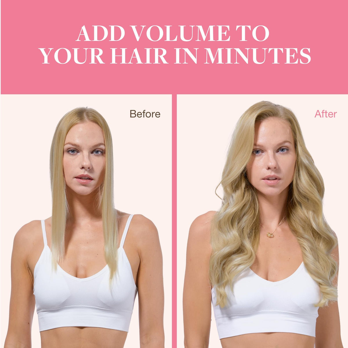 14 Inch Human Hair Extensions #16/22 - Full Remy Hair with Invisible Wire