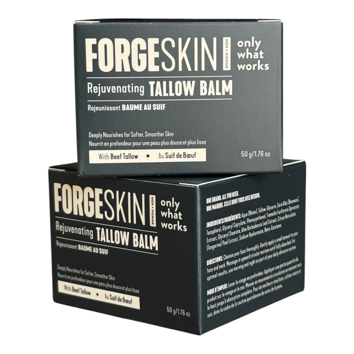 Men's Beef Tallow Face Balm 2x50g