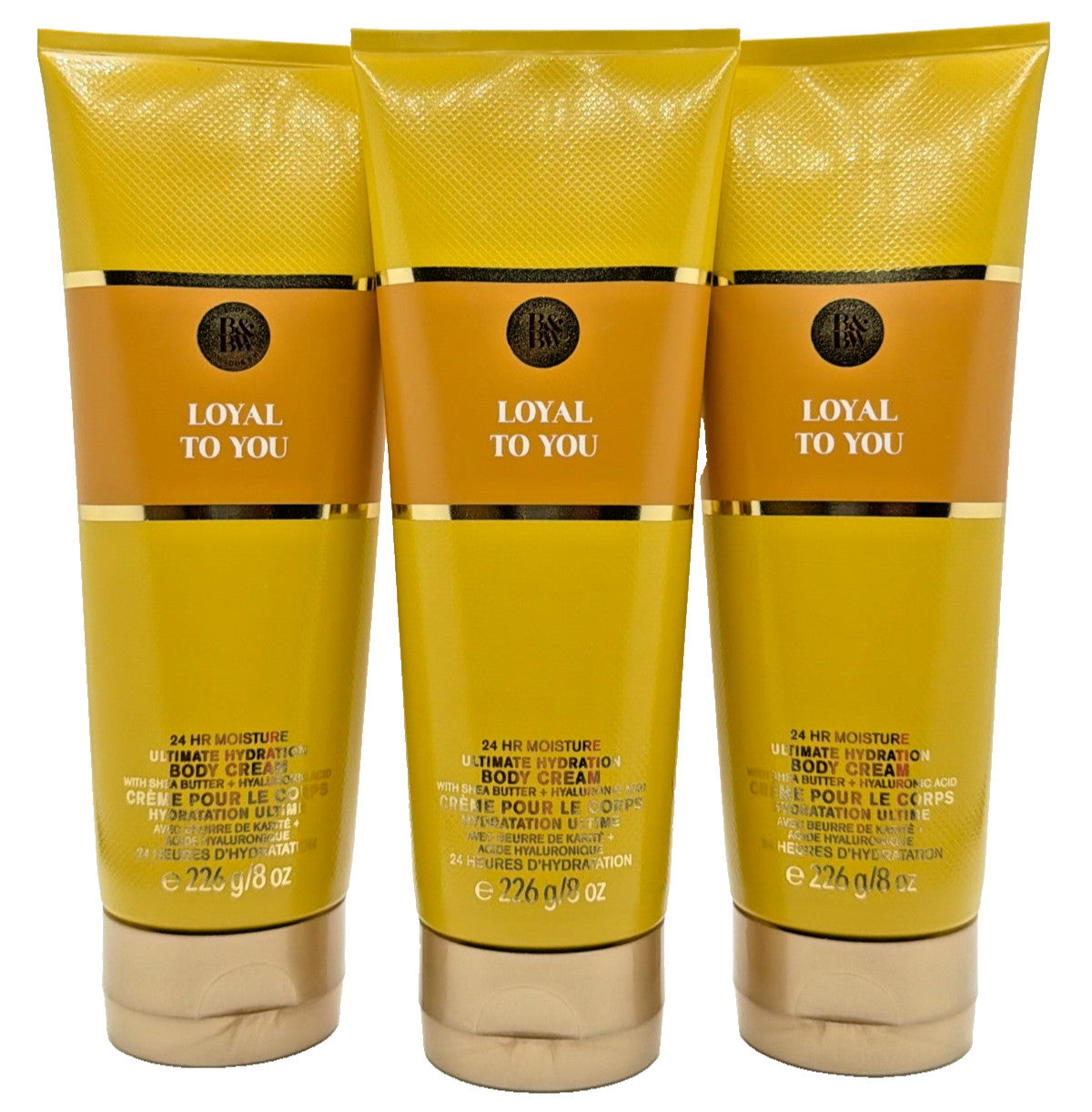 Loyal To You Hydrating Body Cream, 3-Pack 8 oz