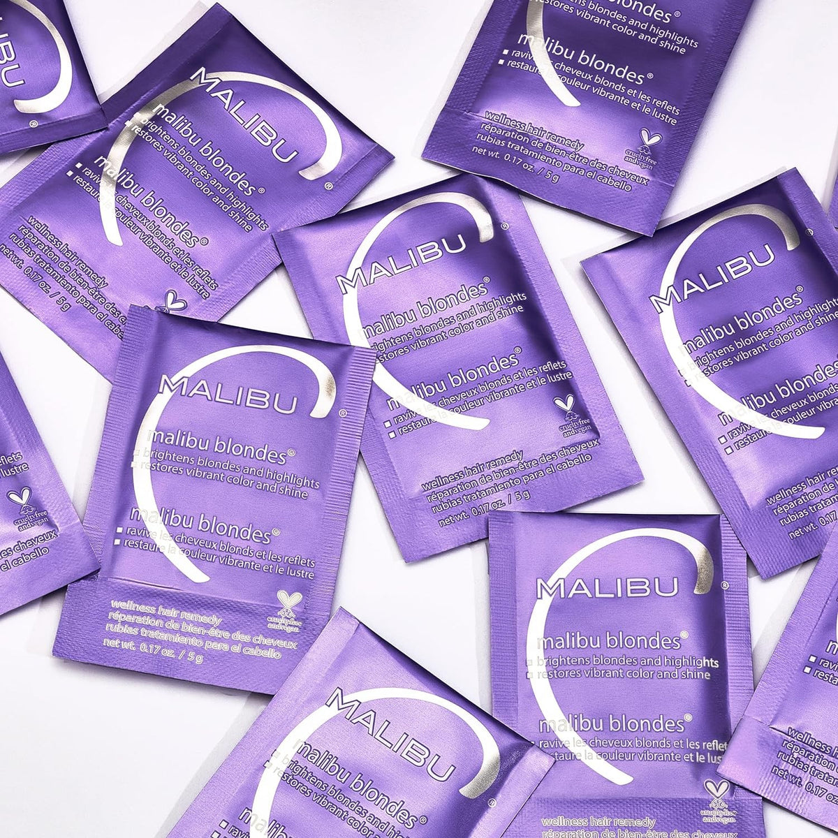 Blonde Hair Brightening Treatment Pack - Brighten & Revive 3 x 5g Sachets