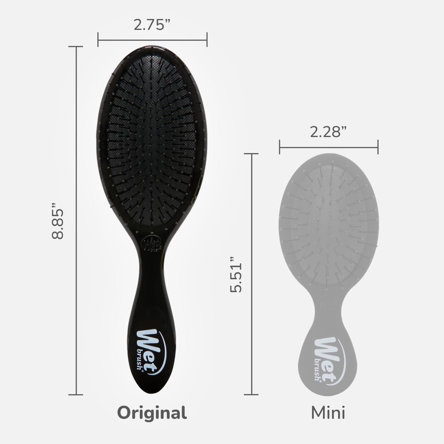 Detangling Hair Brush for All Hair Types - Gentle, Painless Styling Tool