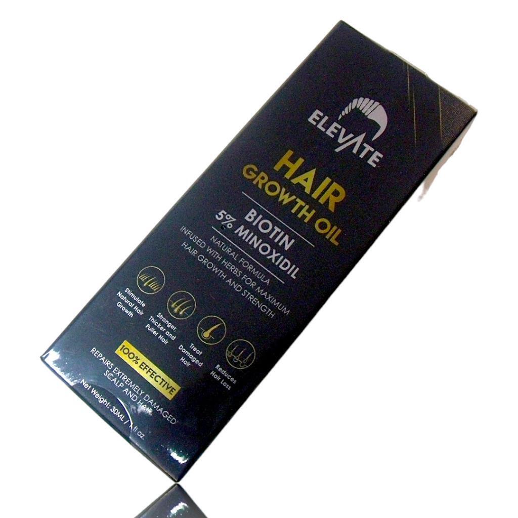 Hair Growth Oil with Biotin & Minoxidil - 1oz