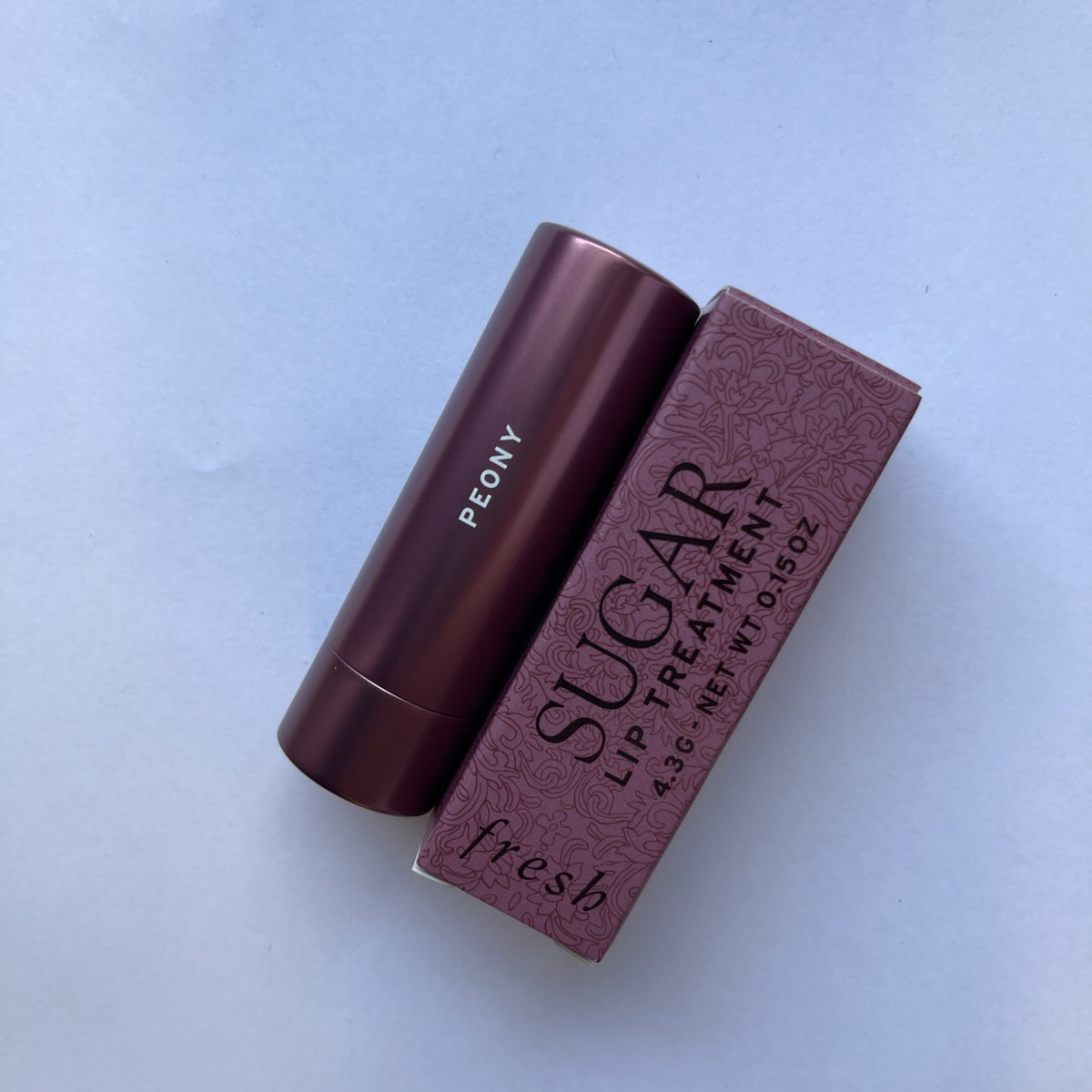 Fresh Sugar Lip Treatment Peony 4.3g Lip Balm Full Size NIB
