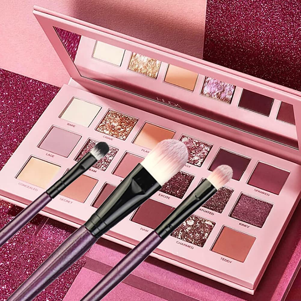 20-Piece Professional Makeup Brush Set for Face Eyes Lip Cosmetics