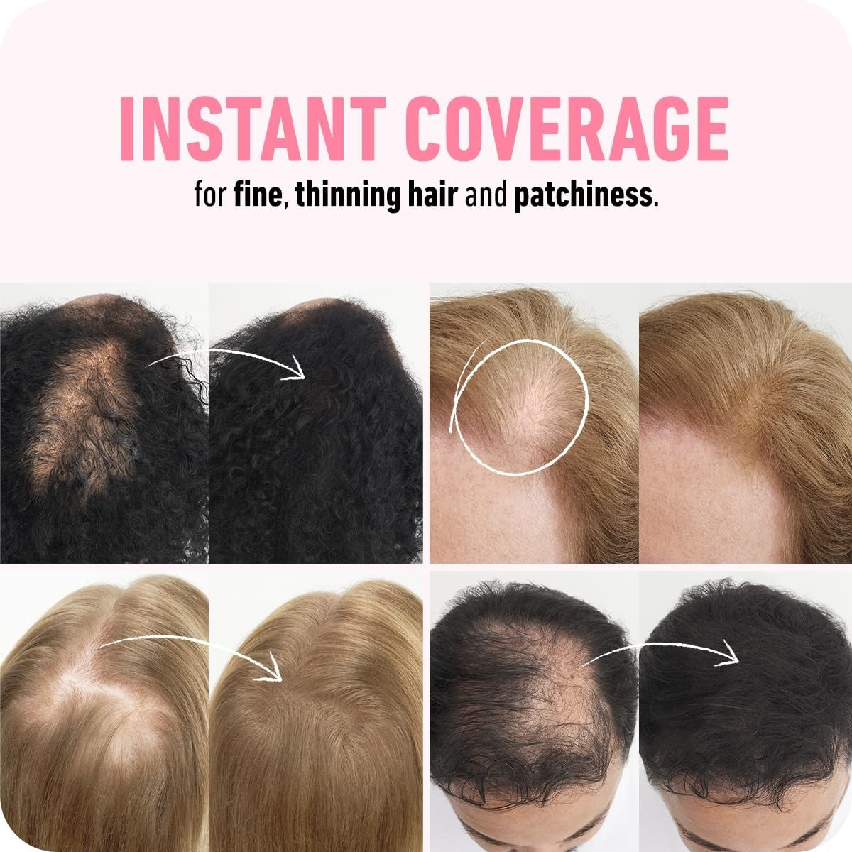 Water-Resistant Hair Thickening Fibers - Dark Brown