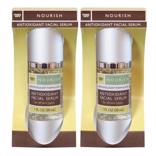 Trader Joe's Antioxidant Facial Serum 1 fl oz 2 Pack - Nourishing Skin Care