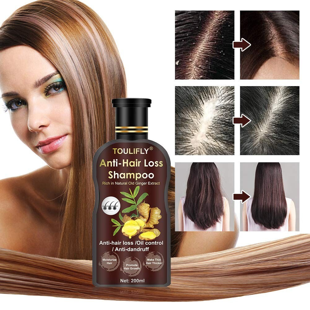 Anti-Hair Loss Shampoo with Ginger Extract - 200ml