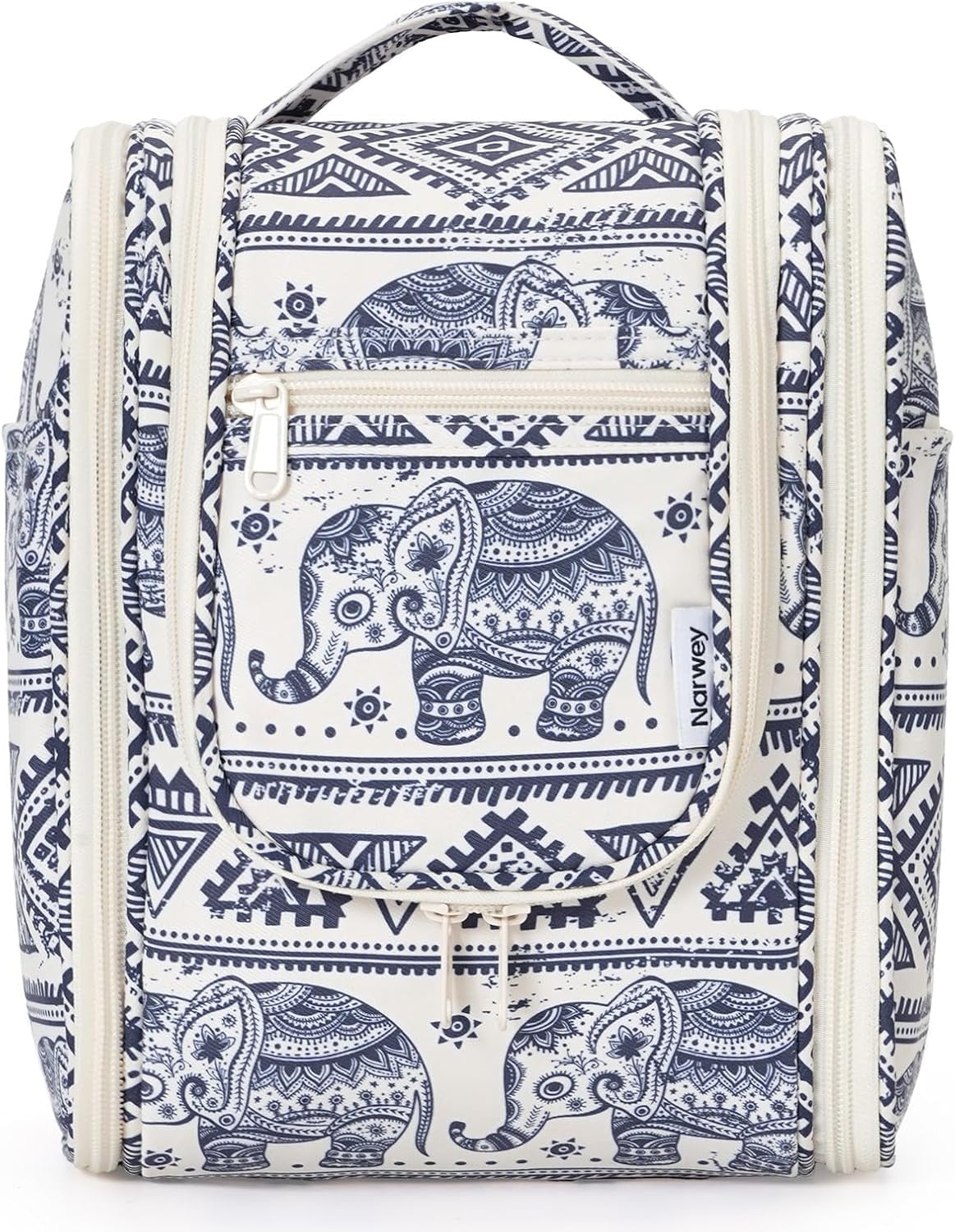 Water-Resistant Hanging Travel Toiletry Bag Organizer for Women
