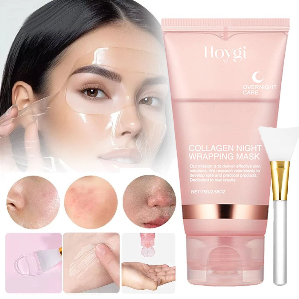 Collagen Peel-Off Night Mask, 75ml – Moisturizing & Anti-Wrinkle
