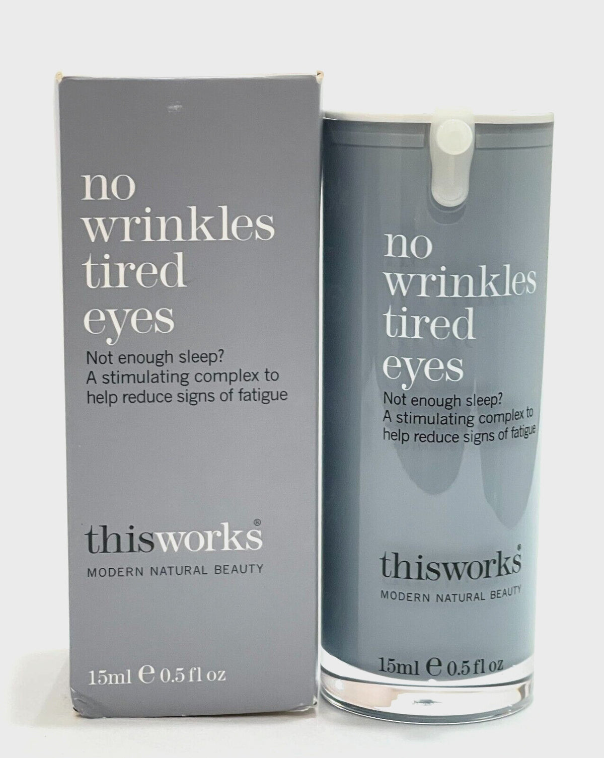 This Works No Wrinkles Tired Eyes Eye Cream 0.5 fl oz / 15 mL New