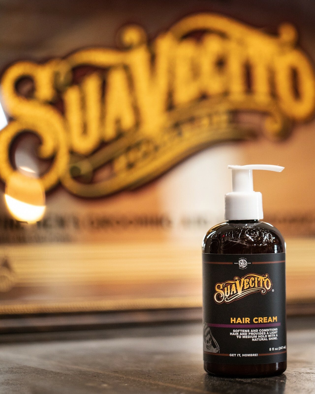 Suavecito Hair Cream 8 oz. Light Styling Leave-In Conditioner