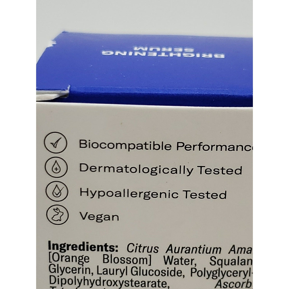 Vitamin C Brightening Serum with Hyaluronic Acid & E - 1 fl oz
