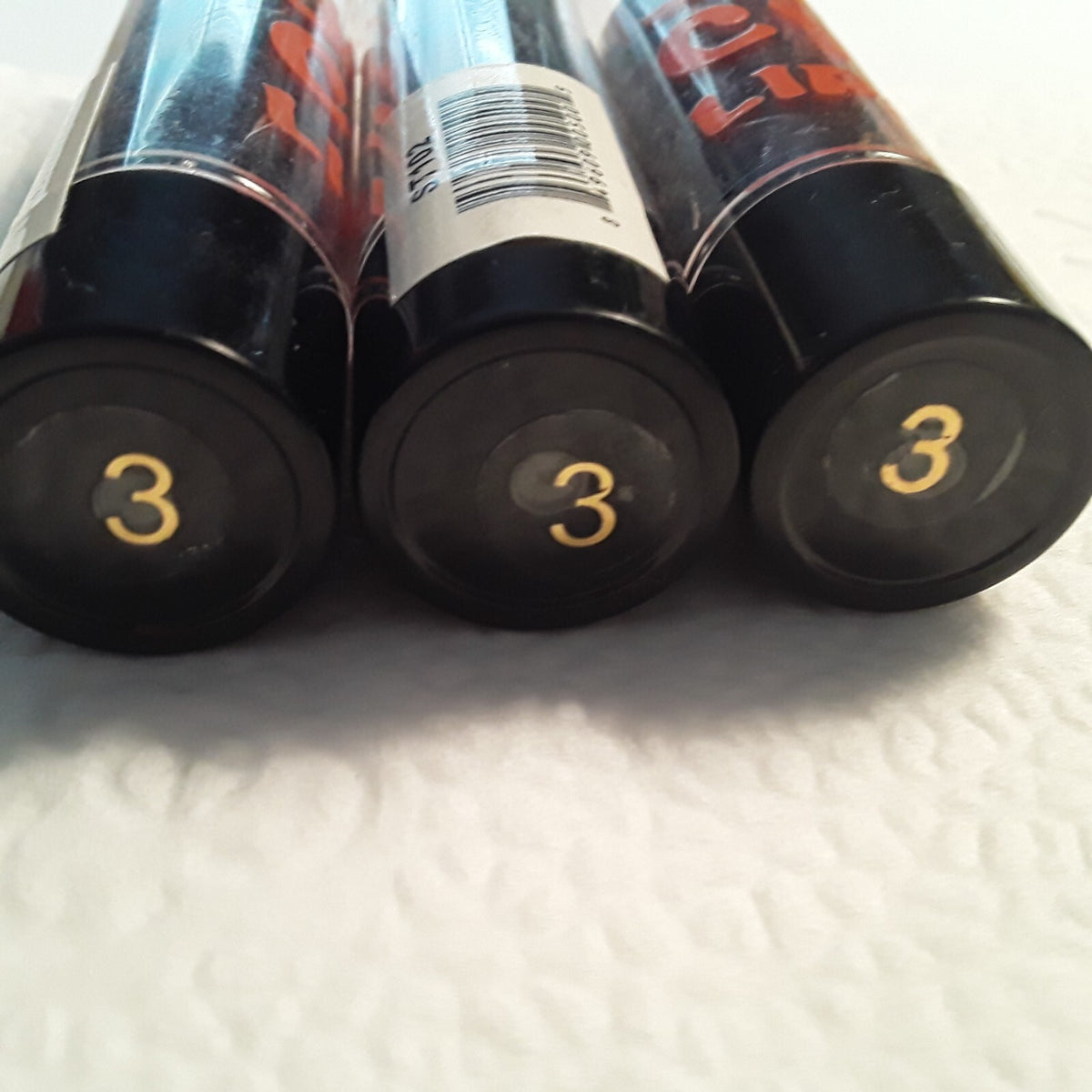 Orange Sheer Lip Balm Set - Hydrating Moisturizing 3-Pack