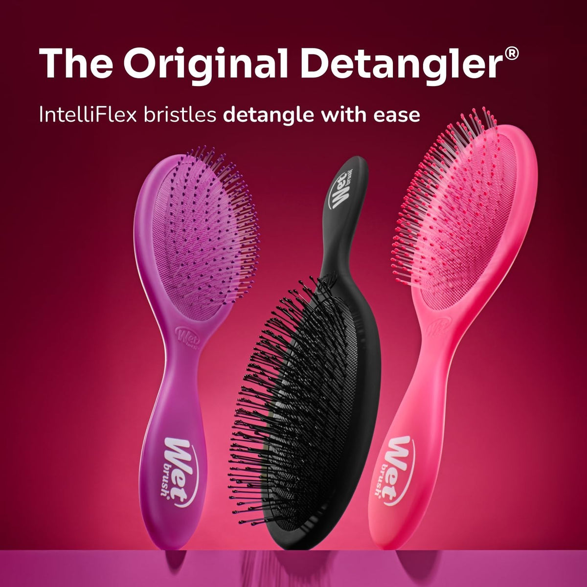 Detangling Hair Brush for All Hair Types - Gentle, Painless Styling Tool