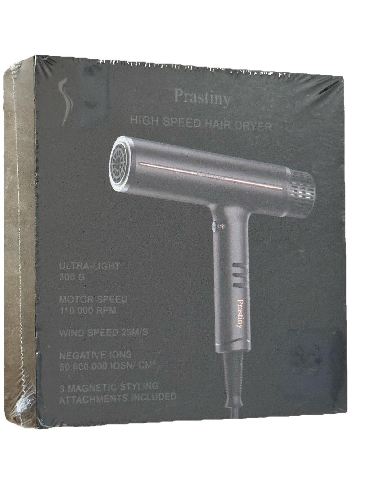 Professional Ionic Hair Dryer with Diffuser - High Speed Lightweight Styling Tool