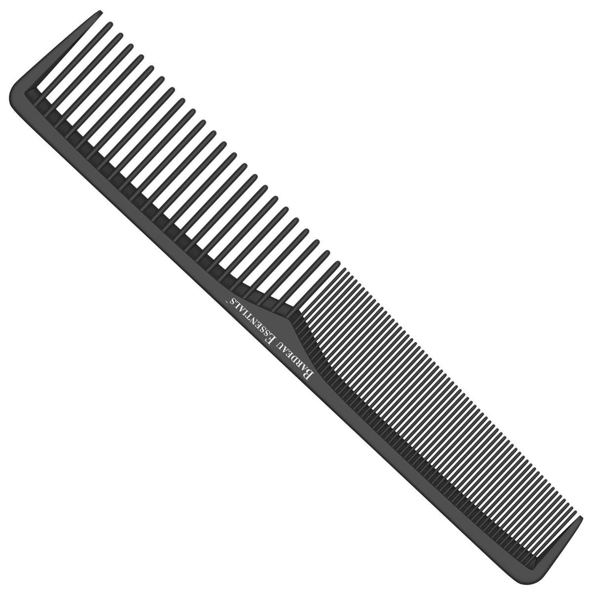 7-Inch Carbon Fiber Anti-Static Styling Comb Heat-Resistant for All Hair Types