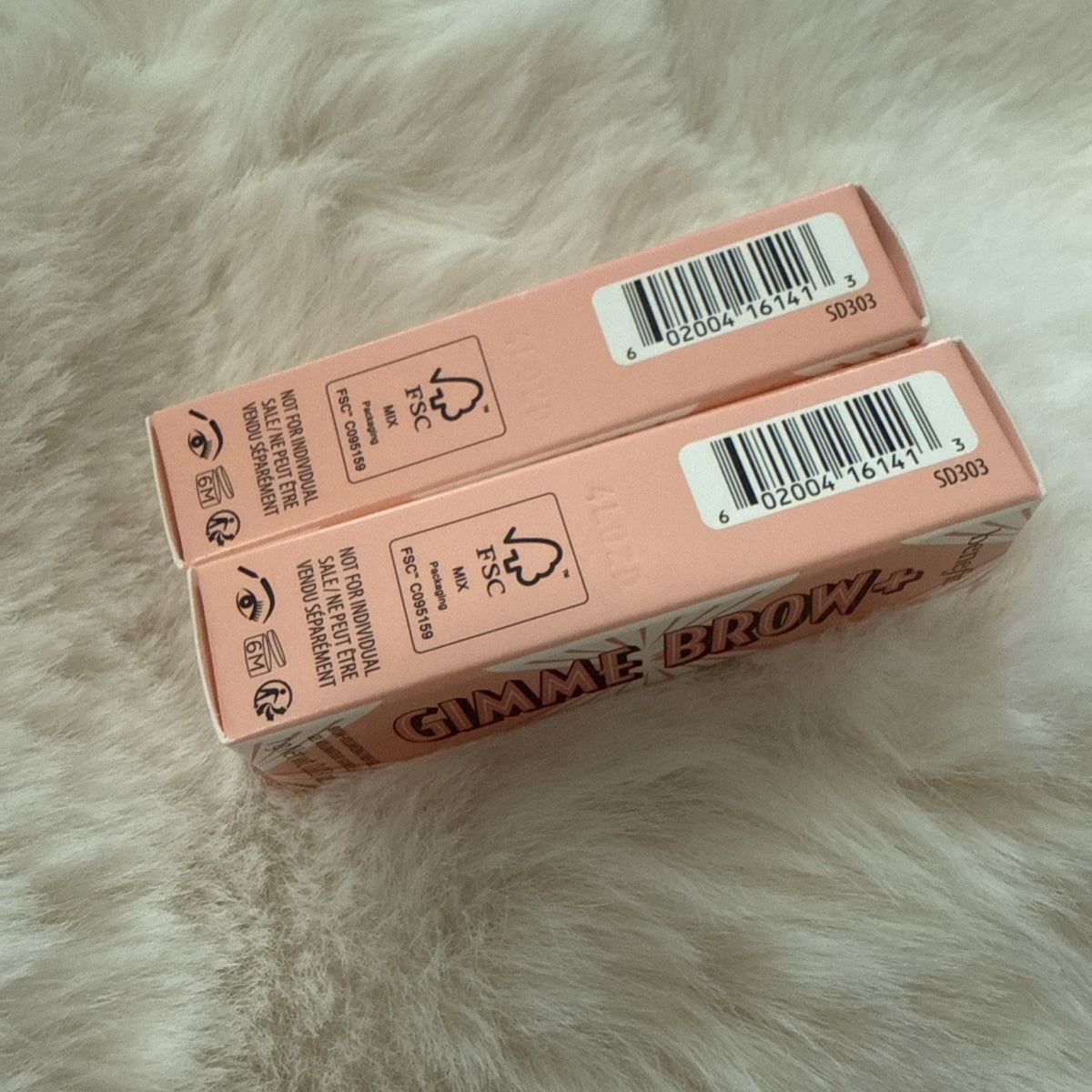 Benefit Gimme Brow Volumizing Brow Gel Set - Light Brown, Travel Size