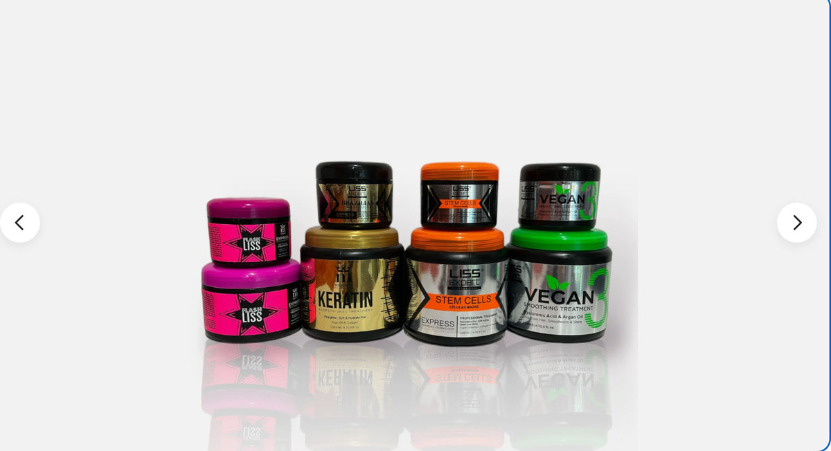 Keratin Hair Smoothing Kit with Stem Cells - Professional Treatment for Frizz-Free, Healthy Hair