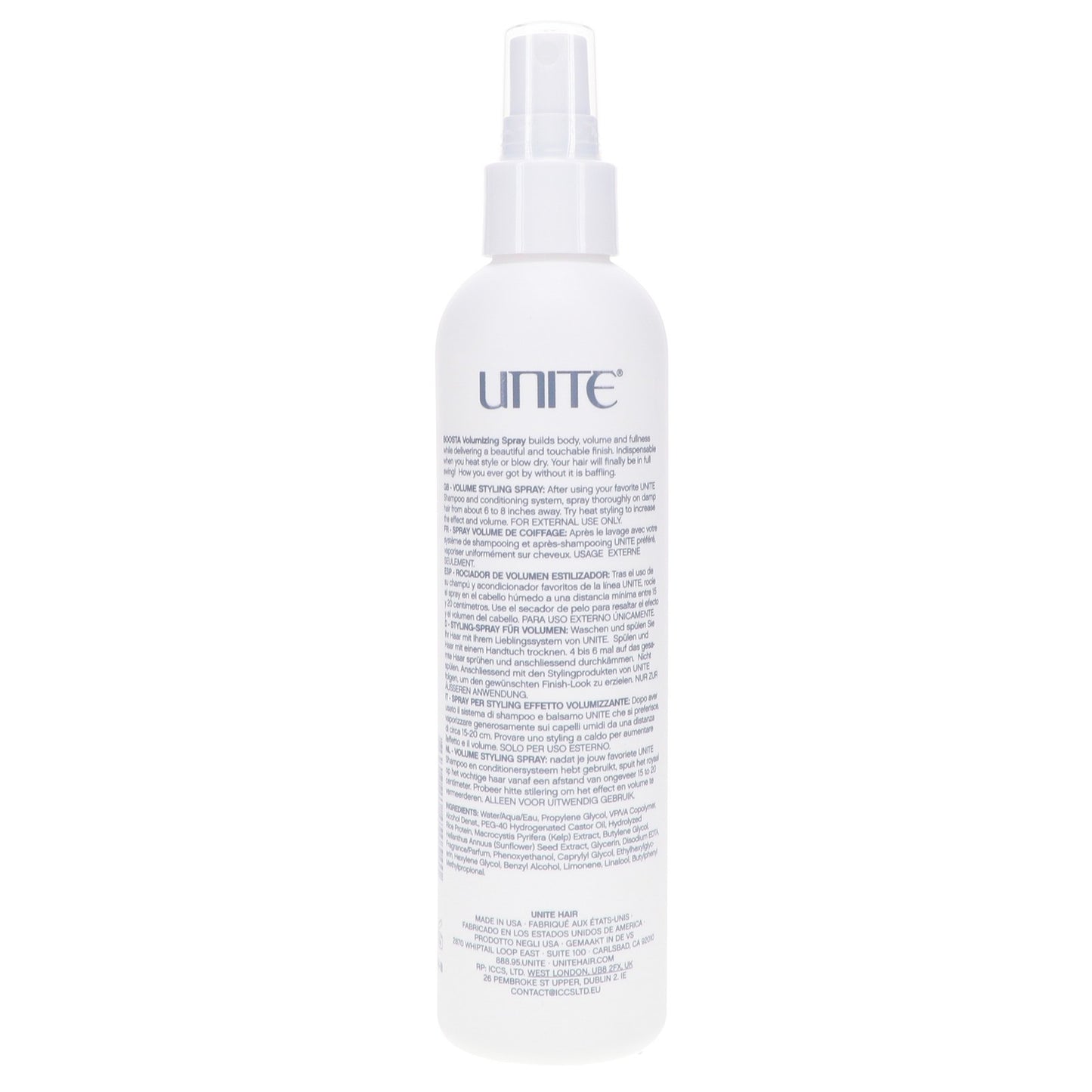 Volumizing Hair Spray - 8 oz Fine Hair Body & Shine Boost
