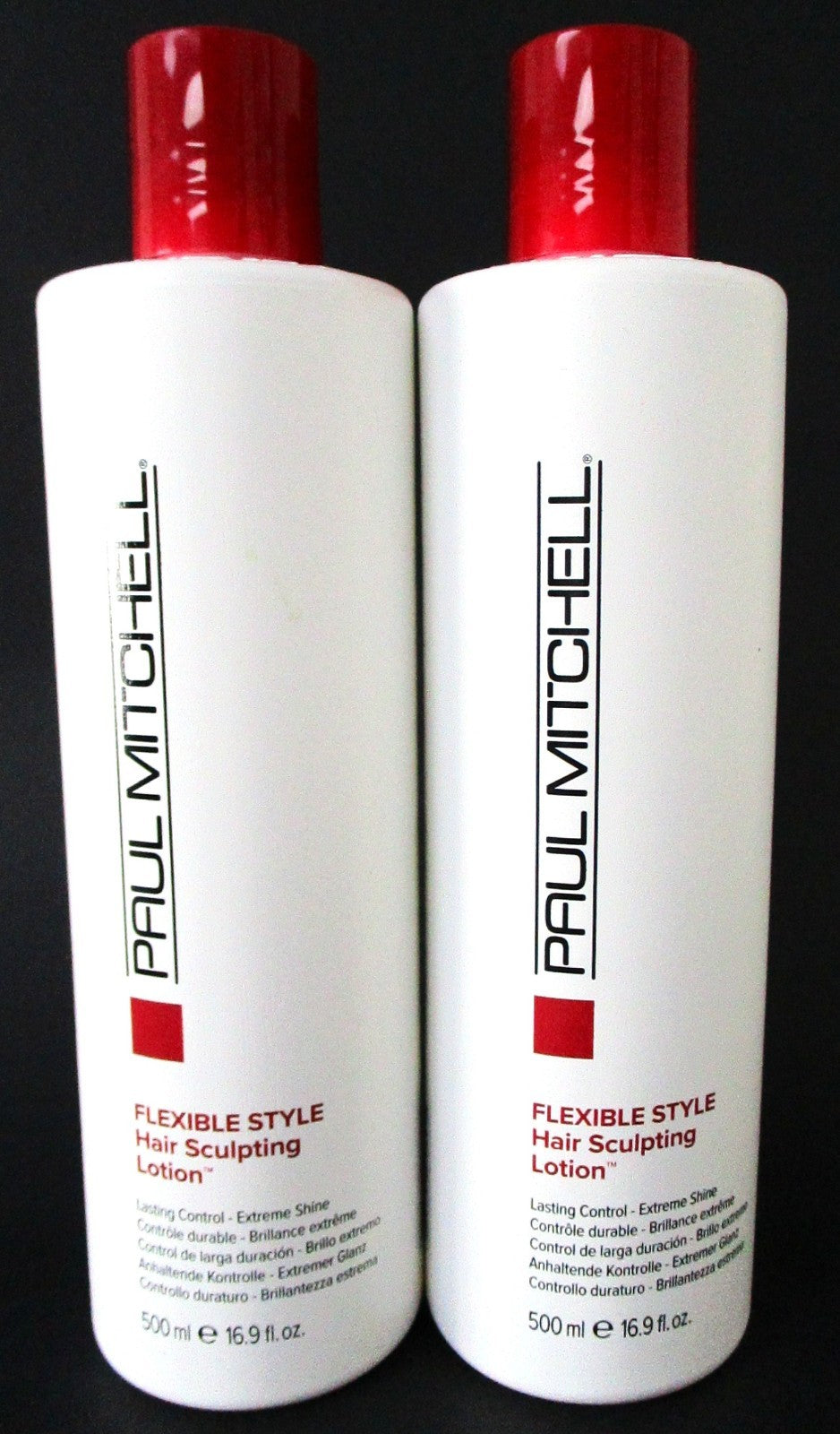 Hair Styling Lotion - Flexible Hair Sculpting Leave-In 16.9 Oz Pack of 2