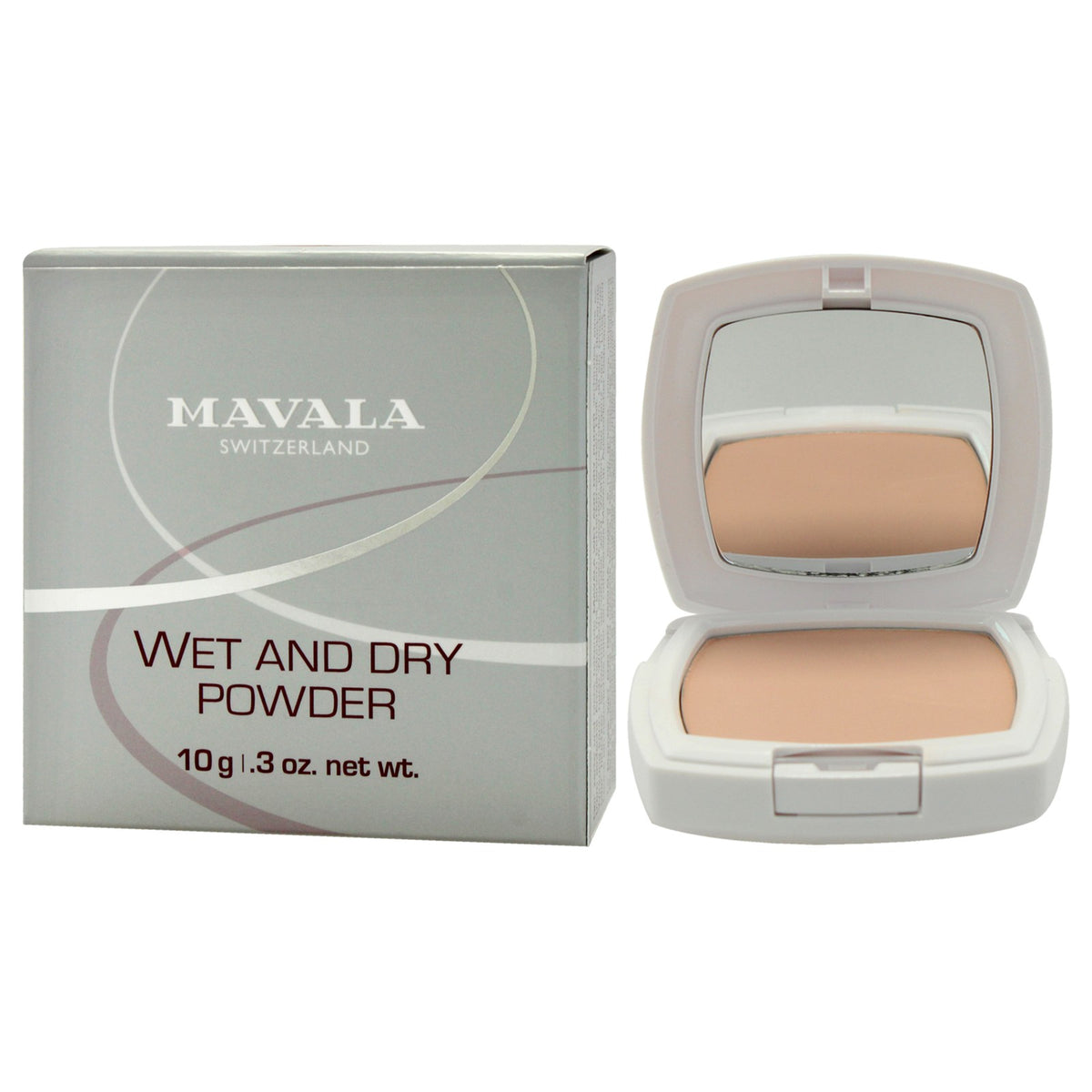 Women’s Matte Finish Powder with SPF 10 - Versatile Wet & Dry Foundation