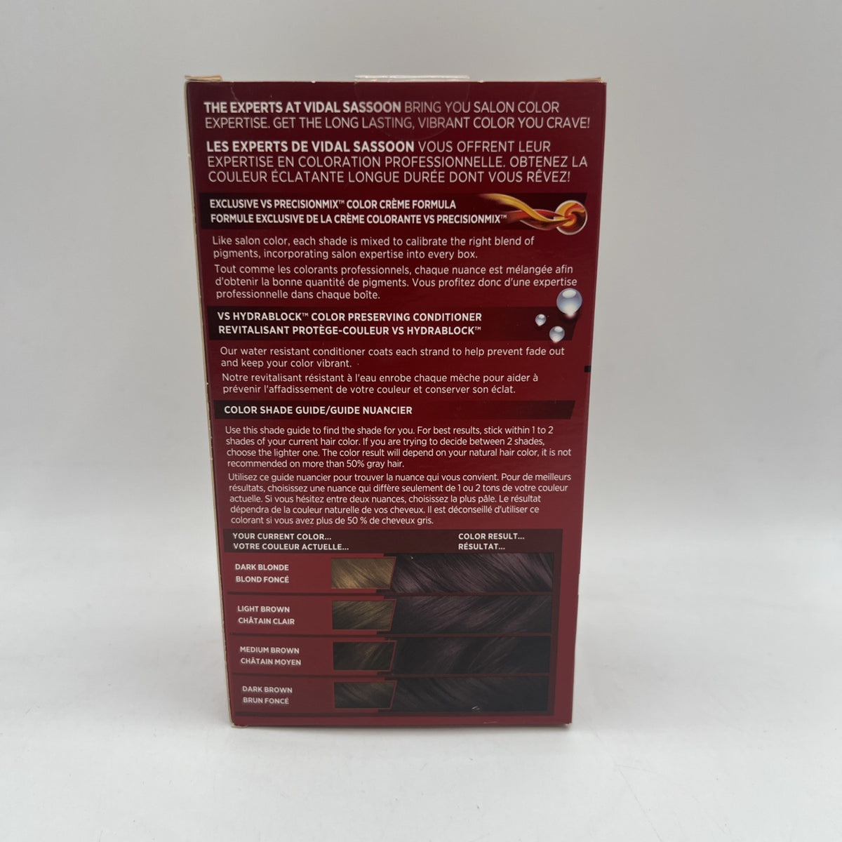 Vidal Sassoon Hair Color 5VR - 3 Pack