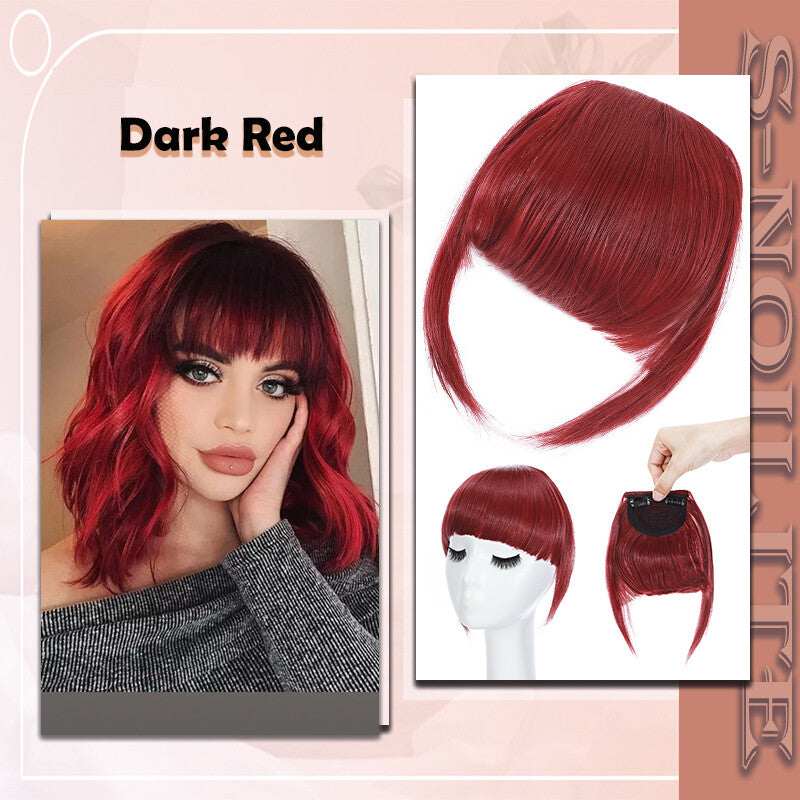 French Style Clip-In Bangs Hair Extensions - 11 Inches Natural Look