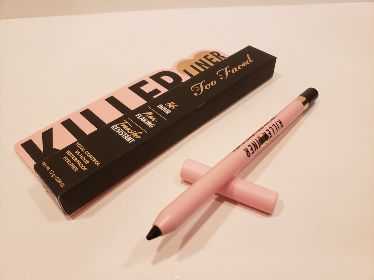 Waterproof Eyeliner 36H Total Control Killer Black - Long-Lasting Makeup