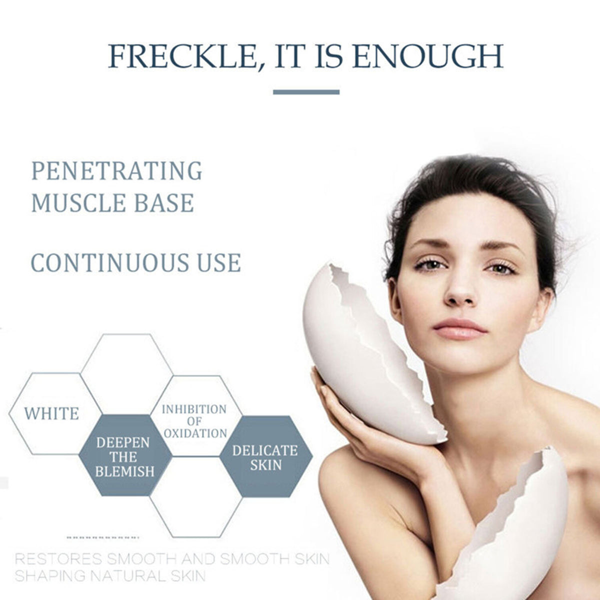 Whitening Freckle Cream for Melasma Acne Dark Spots 30ml - Skin Brightening Serum
