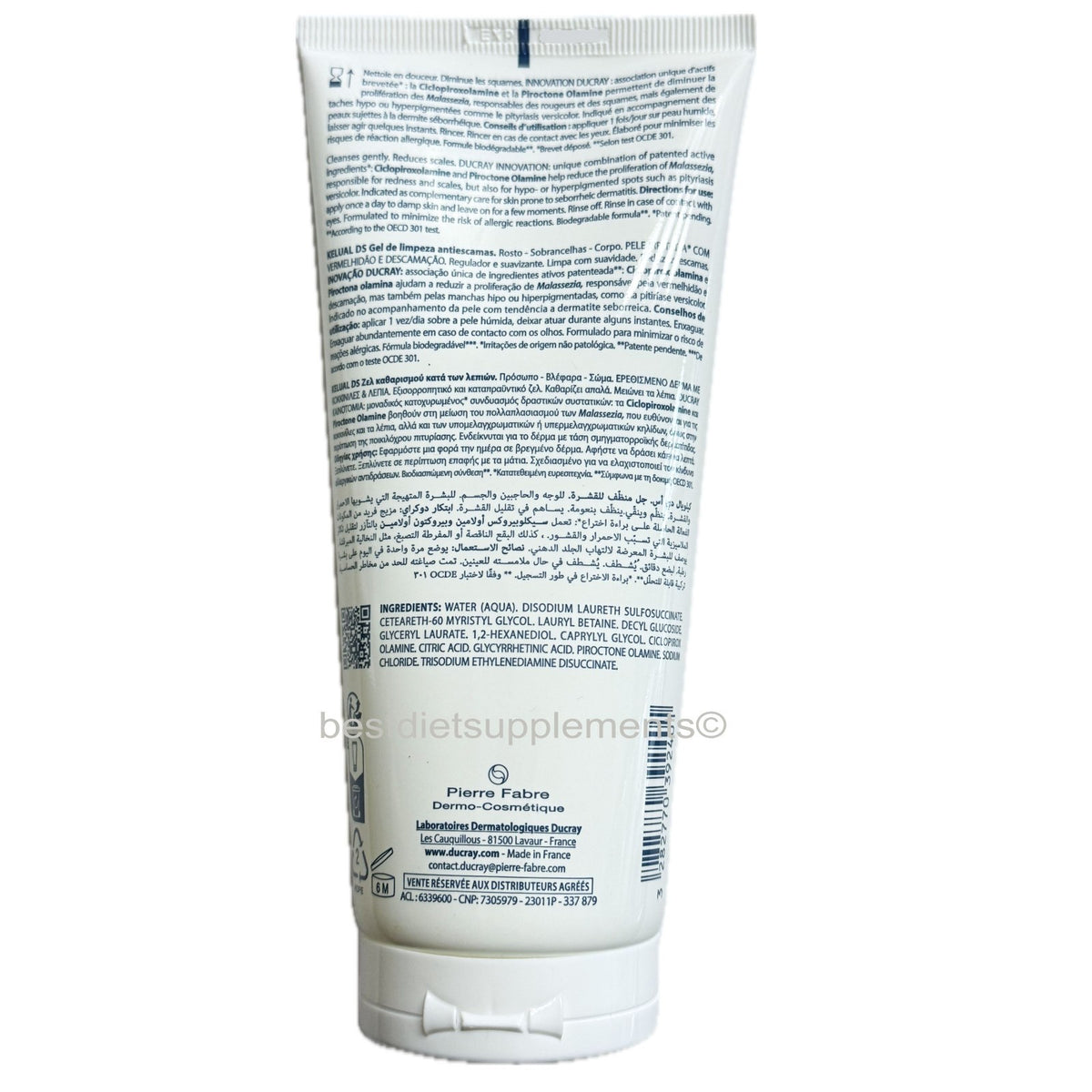 Anti-Dandruff Cleansing Gel for Face, Body & Scalp 200ml - Soothing & Purifying