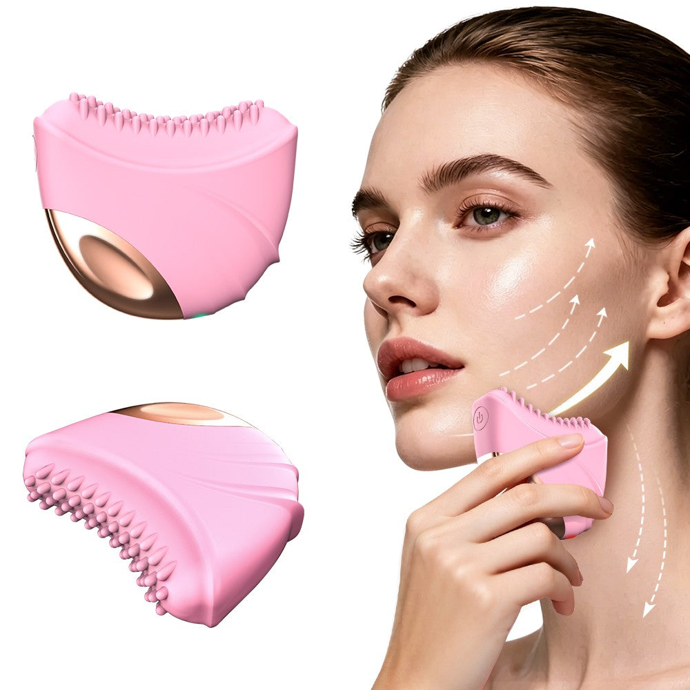 Lymphatic Drainage Face Brush for Contouring & Puffiness Reduction