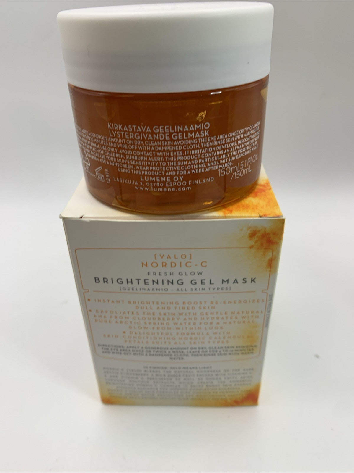 Vitamin C Brightening Gel Face Mask - 5.1oz