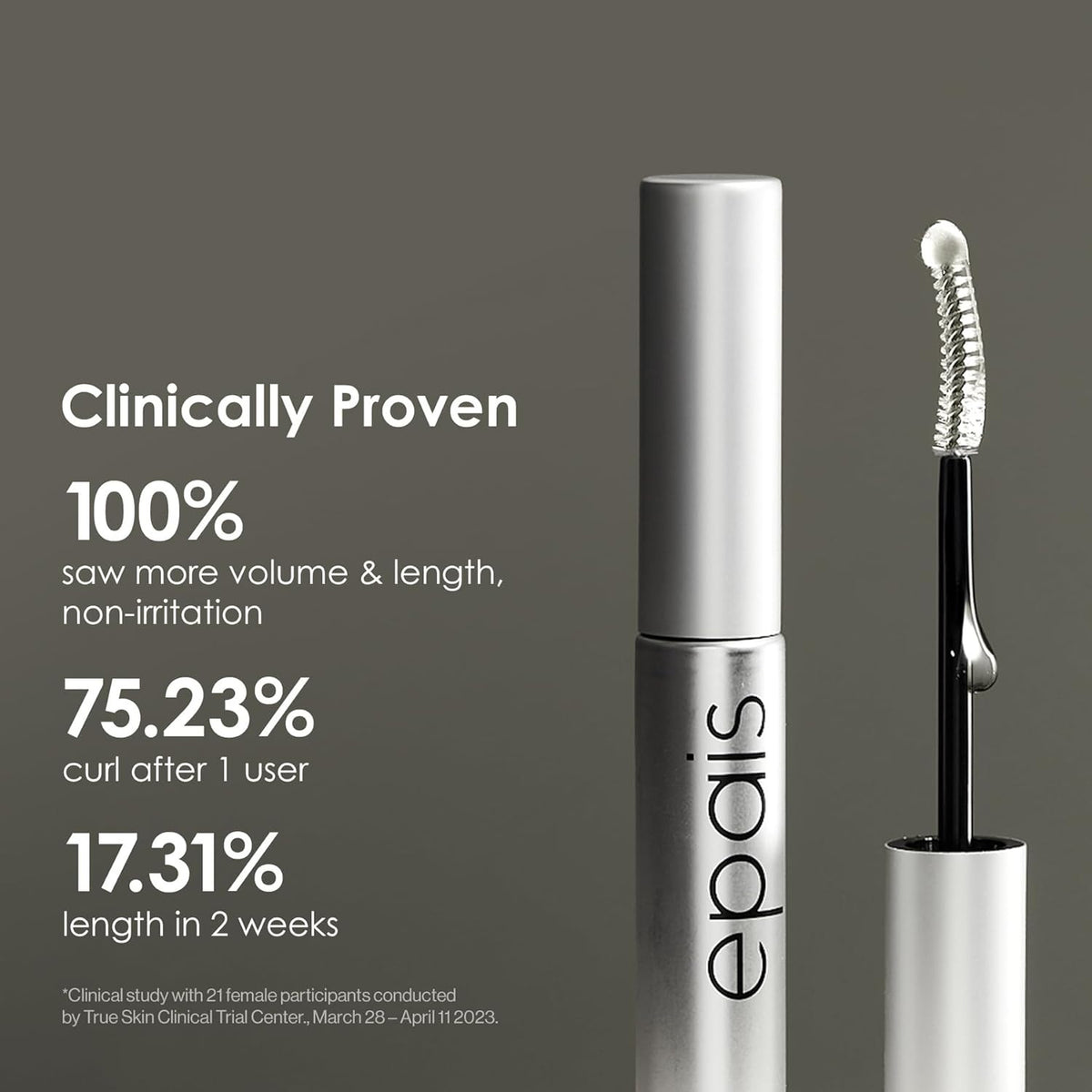 Eyelash Growth Serum 15ml - Natural Nourishing Lash Enhancer for Longer, Fuller Lashes