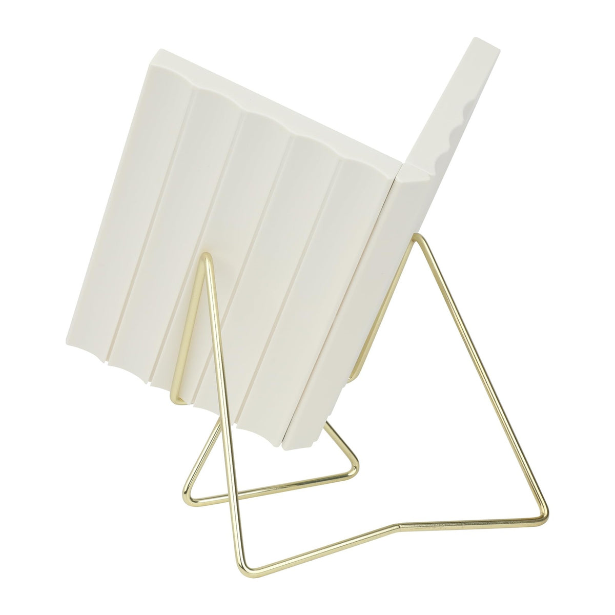 Non-Reversing Vanity Mirror with Stand - 9-Inch True Image Reflection, Slim Design